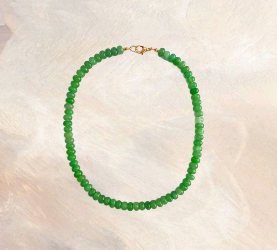 Collar Chakra · Verde vivo