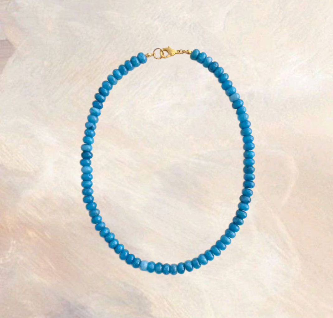 Collar Chakra · Azul mar