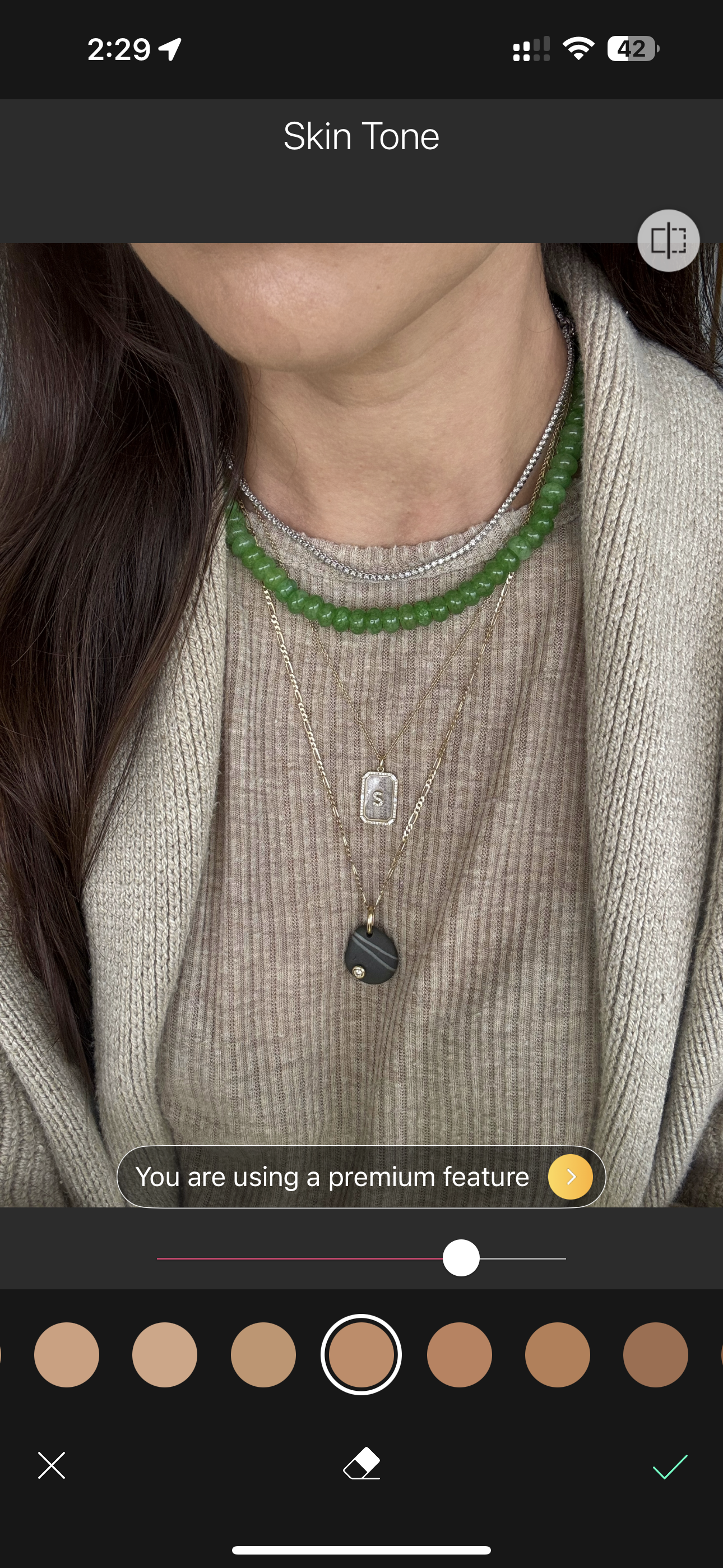 Collar Chakra · Verde vivo