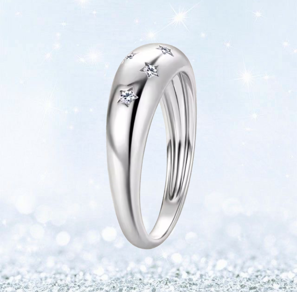 Anillo Galaxy · Plateado