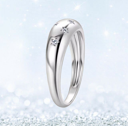 Anillo Galaxy · Plateado