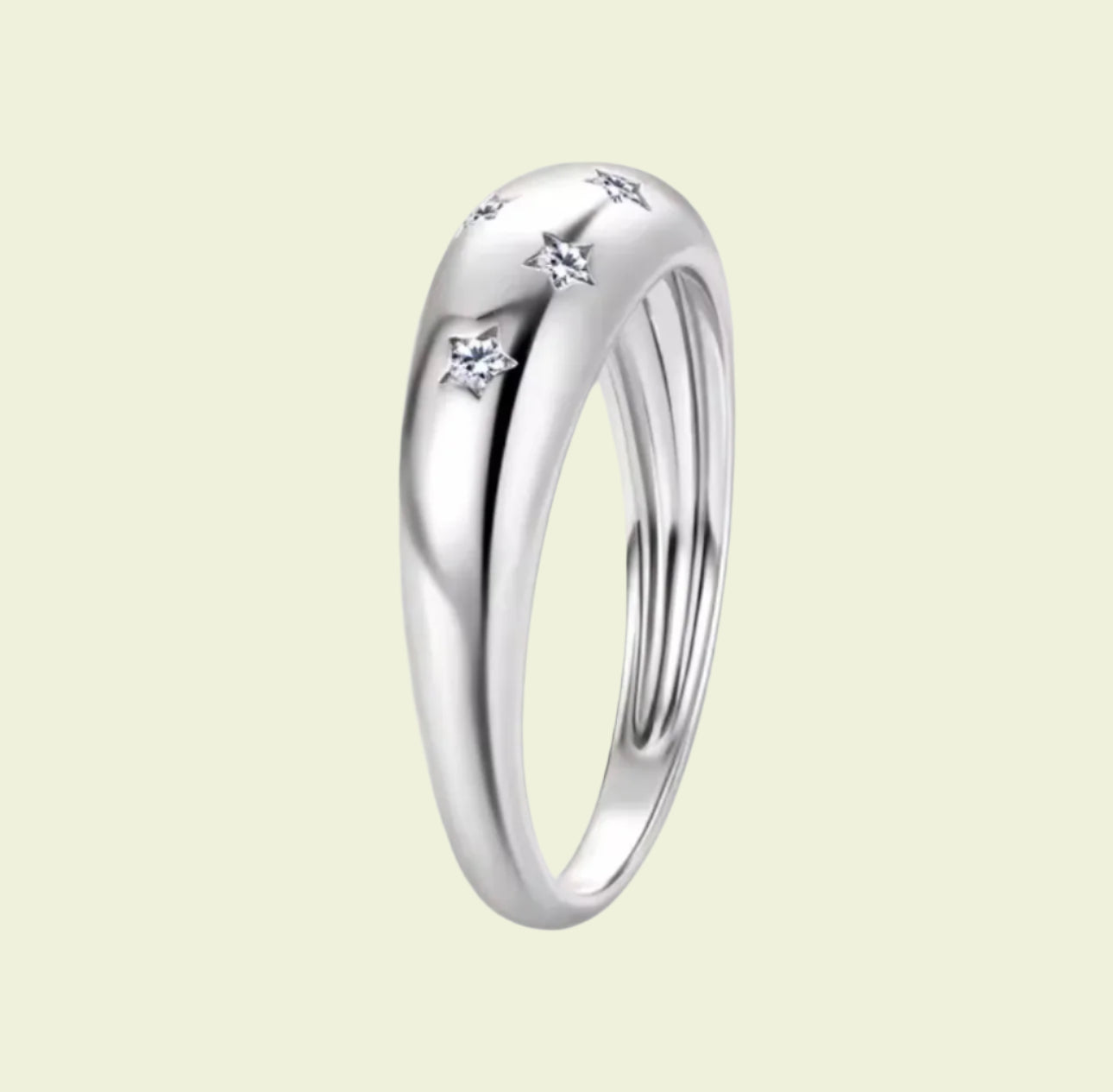 Anillo Galaxy · Plateado