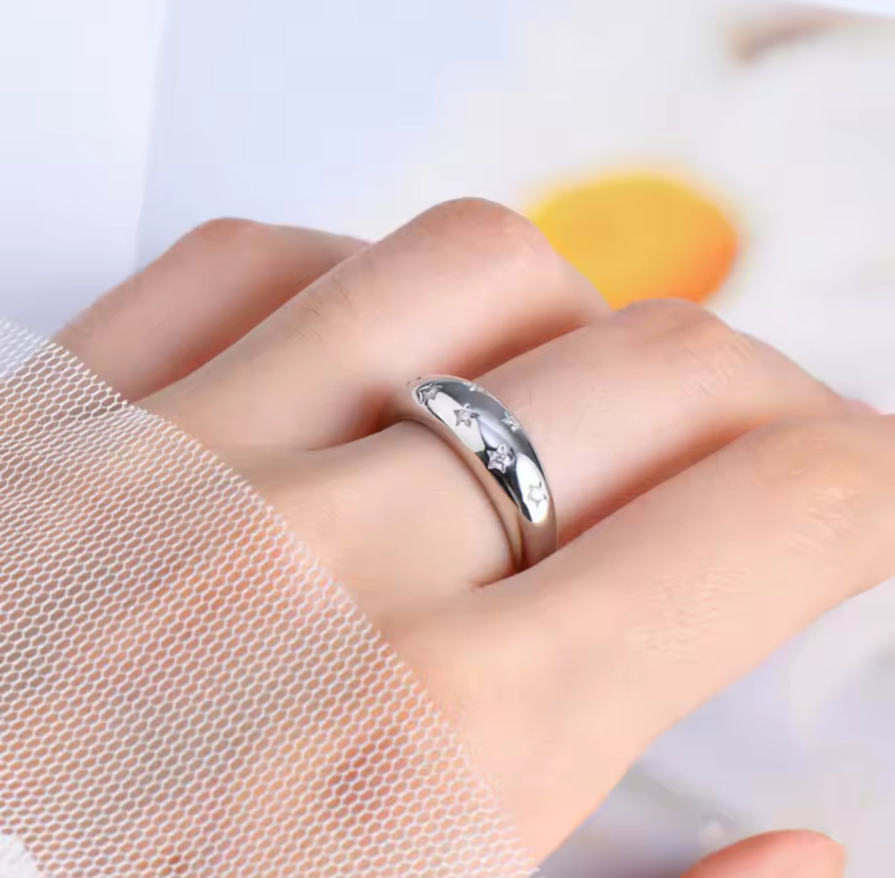 Anillo Galaxy · Plateado
