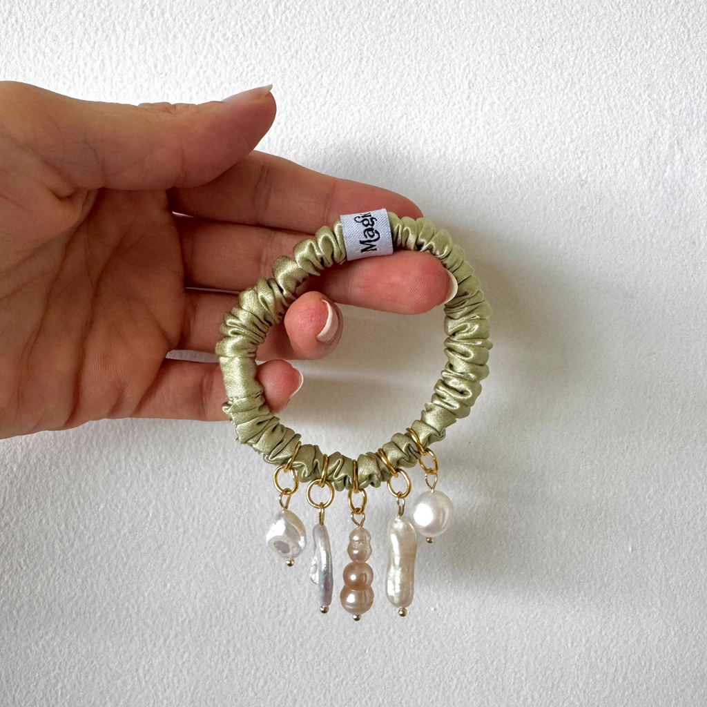 Magic Scrunchie · Verde sage