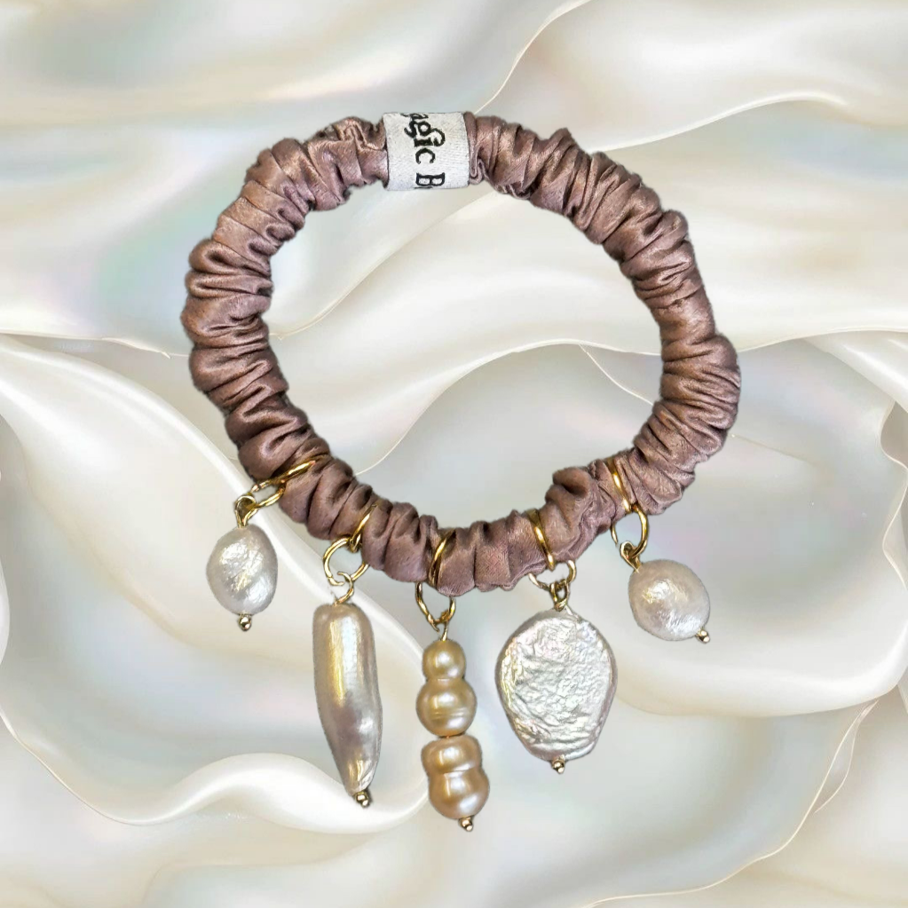Magic Scrunchie · Rosa quartz